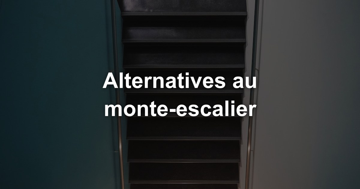 Alternatives au monte-escalier