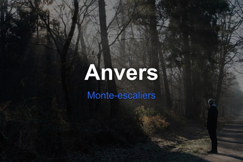 Monte-escaliers à Anvers, Belgique - Trouvez un professionnel